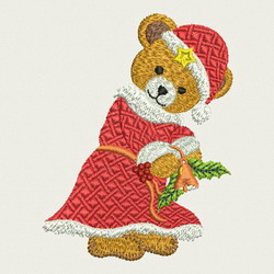 Lovely Bear 05 machine embroidery designs