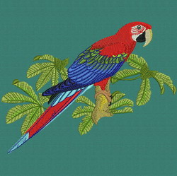 Parrot 02 machine embroidery designs