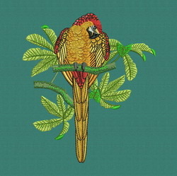 Parrot 06 machine embroidery designs