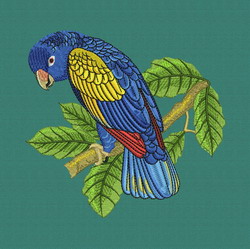 Parrot 07 machine embroidery designs
