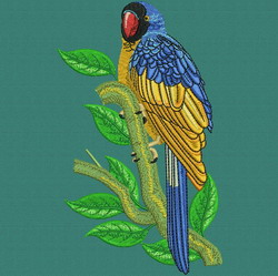 Parrot 08 machine embroidery designs