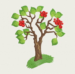 Tree machine embroidery designs