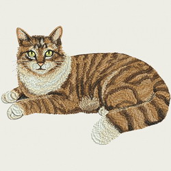 Cat 01 machine embroidery designs