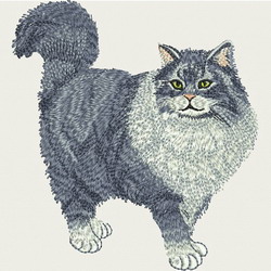 Cat 05 machine embroidery designs