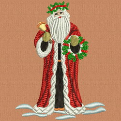 Christmas Santa 07 machine embroidery designs