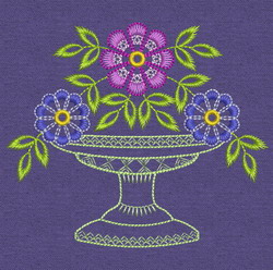 Vintage Flower Pot 04