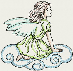 Vintage Angel Girl 03(Md)
