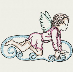 Vintage Angel Girl 05(Md)