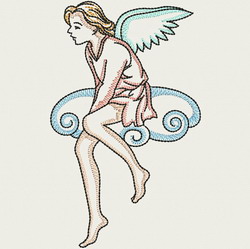 Vintage Angel Girl 06(Lg)