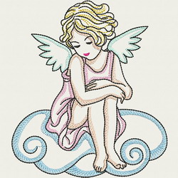 Vintage Angel Girl 08(Lg)