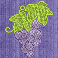 FSL Grape machine embroidery designs