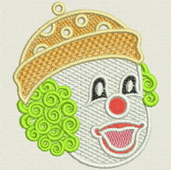 FSL Clown 02 machine embroidery designs