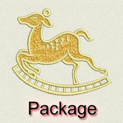 FSL Reindeers machine embroidery designs