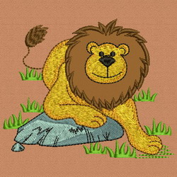 Applique Lion 04 machine embroidery designs