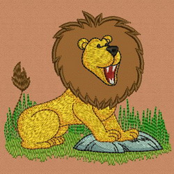 Applique Lion 05