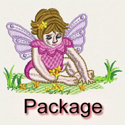 Little Fairy machine embroidery designs