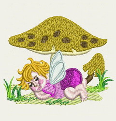 Little Fairy 02 machine embroidery designs