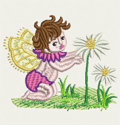 Little Fairy 04 machine embroidery designs