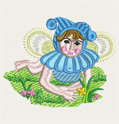 Little Fairy 06 machine embroidery designs