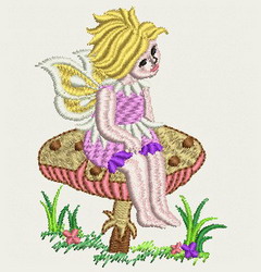 Little Fairy 10 machine embroidery designs