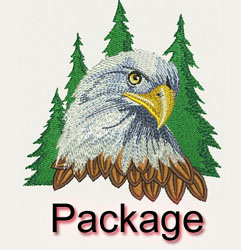 American Eagles machine embroidery designs