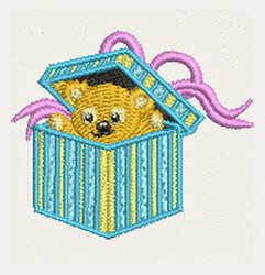 Christmas Bear 01(Sm) machine embroidery designs