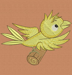 Cute Bird 08 machine embroidery designs