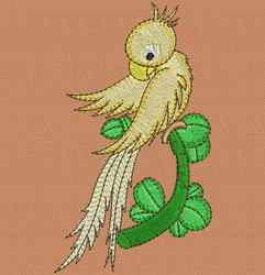 Cute Bird 09 machine embroidery designs