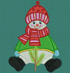 Winter Snowman 04