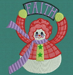 Winter Snowman 10 machine embroidery designs