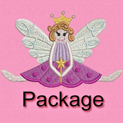 Lovely Fairy machine embroidery designs
