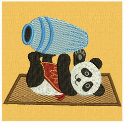 Panda Bear 03 machine embroidery designs