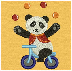 Panda Bear 09 machine embroidery designs