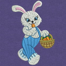 Working Rabbit 03 machine embroidery designs