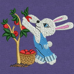 Working Rabbit 08 machine embroidery designs