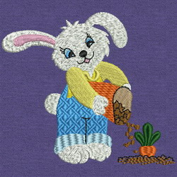 Working Rabbit 09 machine embroidery designs