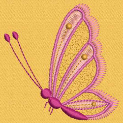 Colorful Butterfly 03 machine embroidery designs