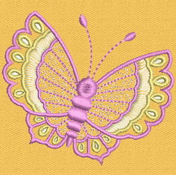 Colorful Butterfly 04 machine embroidery designs