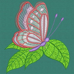 Spring Butterfly 05 machine embroidery designs
