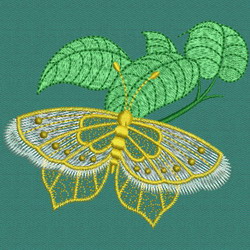 Spring Butterfly 06 machine embroidery designs