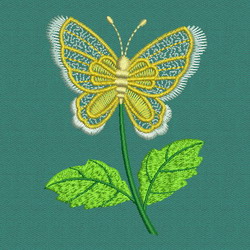 Spring Butterfly 09 machine embroidery designs