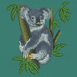 Koala On the Tree 2 machine embroidery designs