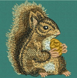 Squirrel 2 machine embroidery designs