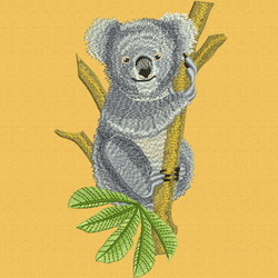 Koala 01 machine embroidery designs