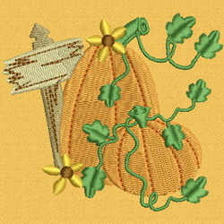 Autumn Scarecrow 11 machine embroidery designs