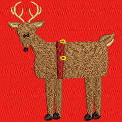Country Reindeer machine embroidery designs