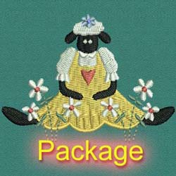 Country Sheeps machine embroidery designs
