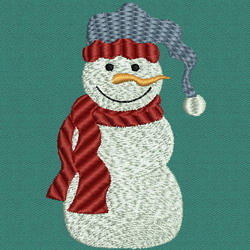 Country Snowman 01 machine embroidery designs