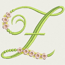 Flower Alphabet-Z