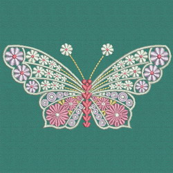 Fancy Butterfly 01 machine embroidery designs